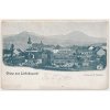34 - Lounsko, Libčeves, celkový pohled na obec, cca 1921