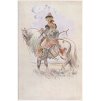 Mikoláš Aleš (1852-1913), Ruský jezdec ze 17. století, cca 1950
