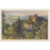 28 - Klatovsko, hrad Velhartice, dle orig. H. Kotta, cca 1925