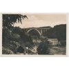 64 - Táborsko, Bechyně, partie z údolí, most, cca 1942