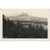 58 - Semilsko, Trosky, pohled na horu, zříceninu hradu a okolí, cca 1946