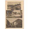 34 - Lounsko, Smolnice, 3 okénkový záběr partií z vesnice, cca 1923