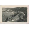 31 - Kutnohorsko, Ledečko, celkový pohled na obec a okolí, cca 1940