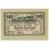 Rakousko, nouzová bankovka 10 h, Neuhofen, 1920, krásný stav UNC