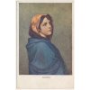 Náboženská pohlednice, Madonna, cca 1917