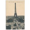 Francie, Paris (Paříž), La Tour Eiffel, Eiffelova věž, cca 1927