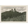 28 - Klatovsko, Šumava, Kašperk, zřícenina hradu, cca 1954
