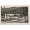 16 - Frýdeckomístecko, Bílá, pohled na hotel v Beskydech, cca 1946