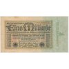 Německo, 1 Milliarde Mark, 1923, oběhový stav