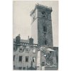 49 - Praha, Věž Staroměstské radnice zničená Němci ve dnech 5.-8. května 1945