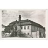49 - Praha, Ďáblice, oživená partie u kaple, cca 1950