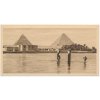 Egypt, Káhira, Flood, Time near Pyramids, No. 11, cca 1920