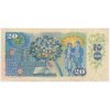 ČSSR, 20 Kč, 1988, série H, neperforovaná, oběhový stav