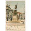 49 - Praha, Radeckého pomník, prošlá poštou 1904