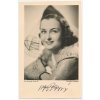 Vítová Hana (1914-1987), česká herečka, portrétová pohlednice s vl. podpisem