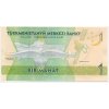 Turkmenistán, 1 Manat, 2017, stav UNC