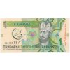 Turkmenistán, 1 Manat, 2017, stav UNC