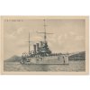 S. M. S. Kaiser Karl Vl., pohled na pancéřový křižník, cca 1913