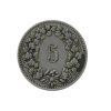 Švýcarsko, mince 5 Rp.,  1910 , stav 1/1