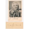 Ferbasová Věra (1913-1976), česká herečka, pohlednice s vlastnoručním podpisem