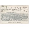 49 - Praha, Pohled na město před 100 lety, prošlá poštou 1898