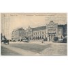 Německo, Zittau (Žitava), Haberkornplatz, Ecke Bahnhofstrasse, cca 1910