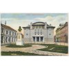 Maďarsko, Sopron (Šoproň), Szinház Lisztszoborral, Divadlo, 1915