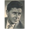 Vala Jiří (1926-2003), český herec, portrétová pohlednice s vl. podpisem (datováno 1964)