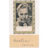 Salač Vladimír (1924-1990), český herec, pohlednice a kartička s vl. podpisem