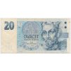 ČR, 20 Kč, 1994, série A, neperforovaná, oběhový stav