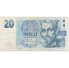ČR, 20 Kč, 1994, série B, neperforovaná, oběhový stav