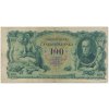 ČSR, 100 Kč, 1931, série Za, neperforovaná, oběhový stav