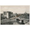 47 - Plzeň, pohled na město a Wilsonův most, cca 1938