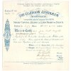 Akcie, The Glasgow Athenaeum, podílový list na 50 ks akcií, Glasgow, 1905