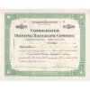 Akcie, Consolidated Priting Telegraph Company, akcie na 25 Dollarů, 1910