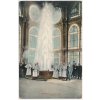 25 - Karlovy Vary (Karlsbad), Der Sprudel, oživená partie u vřídla, cca 1916
