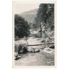 20 - Jablonecko, Držkov, partie u řeky Kamenice, cca 1935