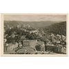 25 - Karlovy Vary, pohled na město, náměstí, cca 1955