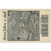 44 - Pardubicko, mapa Horního Jelení a okolí, Grafo Čuda, cca 1930