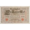 Německo, 1000 Marek, 1910, oběhový stav