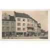 44 - Pardubicko, Přelouč, oživené Václavské náměstí, Grafo Čuda, 1930