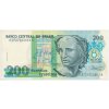 Brazílie, 200 Cruzeiros, 1990, stav UNC