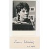 Fišárková Zuzana (1939), česká herečka, fotografie s vl. podpisem