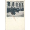 49 - Praha, Útok na českou spořitelnu v Praze, četnictvo, cca 1900
