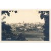 22 - Jičínsko, Libáň, celkový pohled na město, cca 1935
