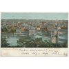 49 - Praha, Pohled na město z Belvederu, cca 1901