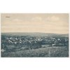02 - Berounsko, Žebrák, Celkový pohled na město, cca 1914