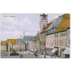 08 - Cheb (Eger), Marktplatz, Oživené náměstí, cca 1915
