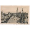 41 - Olomouc, pohled na oživené náměstí, cca 1941
