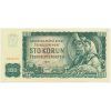 ČSSR, 100 Kčs, 1961, série X 31, neperforovaná, stav UNC
